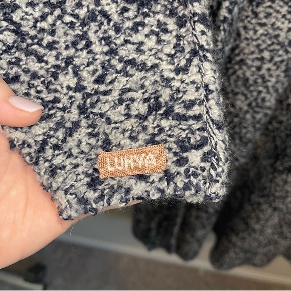 Lunya silk cashmere boucle belted long robe - Picture 7 of 7